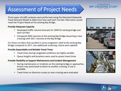 Alternatives Screening Process