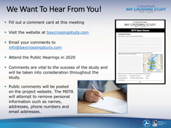 We Want to Hear From You!